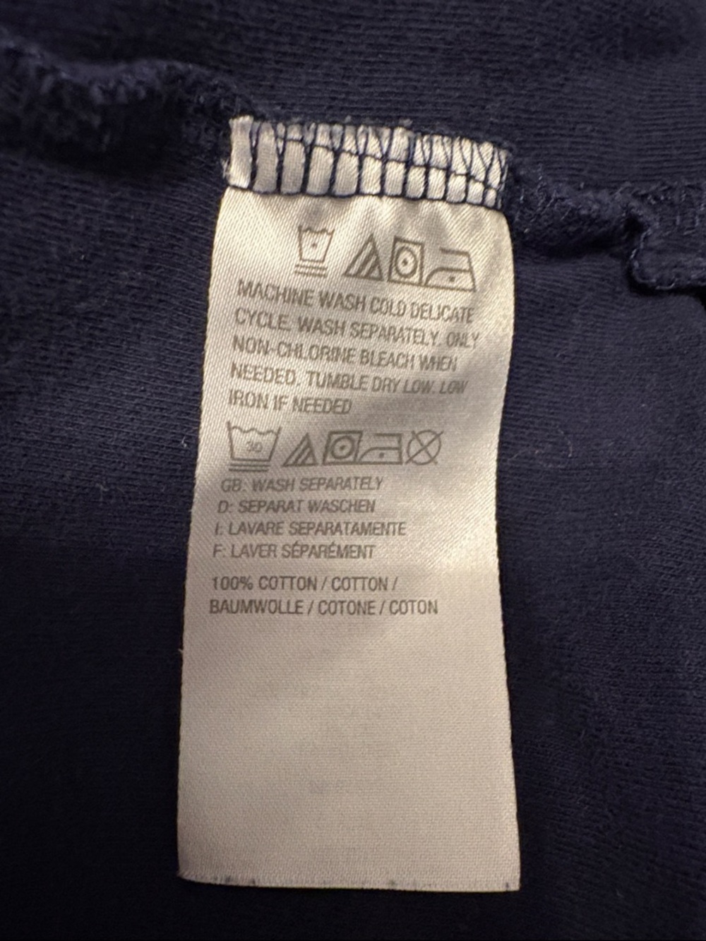 Isaac Mizrahi Navy Blue Open-Front Cardigan - Picture 6 of 6